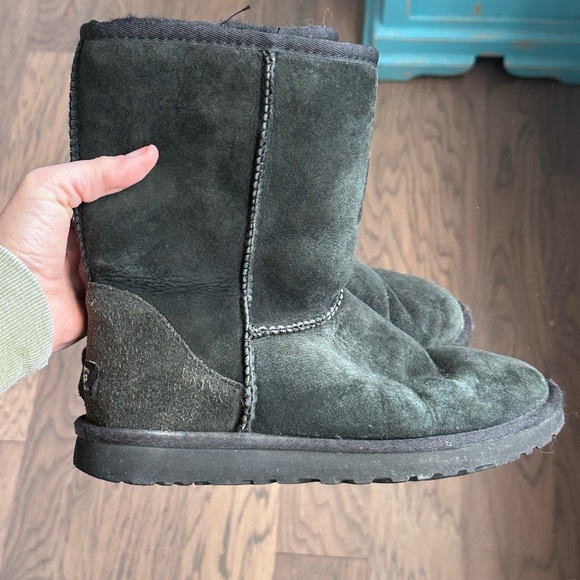 UGG Australia Black Suede Boots - Picture 6 of 6